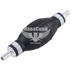 Груша для підкачки палива 8мм. (Vortex) (пряма/пряма)