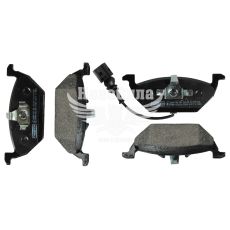 Колодки тормозные VW Caddy III с10-15г.в. перед. (ATE) (Champion) (c датчиком)