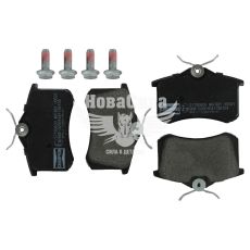 Колодки тормозные VW Caddy III с04г.в. зад. (TRW) (Champion)