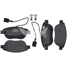 Колодки гальмівні Citroen Berlingo з08р.в. перед. (Bosch) (Champion) (з датчиком)