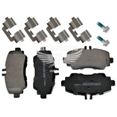 Колодки гальмівні MB A-Class з97-04р.в. перед. (Lucas) (Mapco)