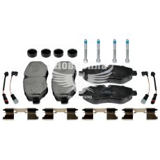 Колодки гальмівні MB Sprinter з06р.в. 209-518 перед. (Brembo) (Mapco) VW Crafter (HPS)