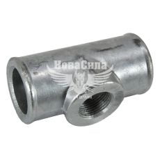 Вставка (трійник) датчика вентилятора 38мм. (Україна) М22х1,5 (алюміній)