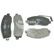 Колодки гальмівні Opel Movano з10р.в. перед. (Bosch) (з датчиком)