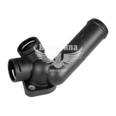 Фланець системи охолодження VW T-4 2.5TDI, 2.5 з90-03р.в. 1-ин виход (Vika)