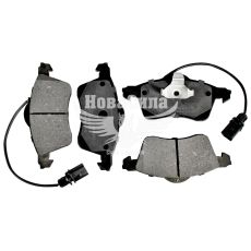 Колодки тормозные VW T-4 с90-03г.в. перед. R-15 (ATE) (Mapco) с датчиком