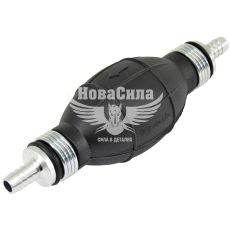 Груша для підкачки палива 8мм. (Zollex) (пряма/пряма)