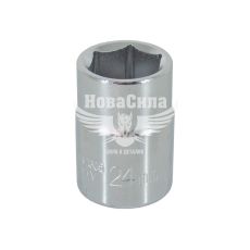 Головка торцева низька шестигранна 3/4 24мм. (Yato)