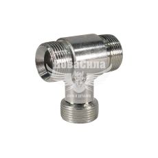 Штуцер трійник S30 М24х1,5-М24х1,5-М24х1,5 (Agroimpuls)