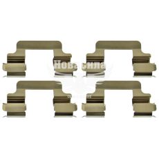 Рем. к-т. колодок MB C-Class (W203) з00-07р.в. перед. (ERT) (планки)