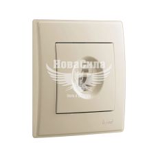 LEZARD LESYA Розетка комп'ютерна RJ45 CAT5, крем