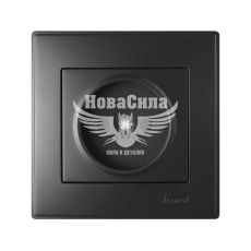 LEZARD LESYA Розетка одинарна б/з, антрацит