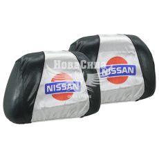 Чехлы на подголовники (Vitol) (Nissan) (комб.)