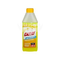 Тосол антифриз жовтий -35 (Carat) G-13 0,9кг.