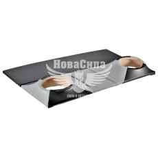 Полка багажника 2108-09 тюнінг сіра (Україна) (130304)