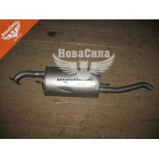 Глушник (бочка) основний Chevrolet Aveo седан (POLMO) (нерж.) (05.60)