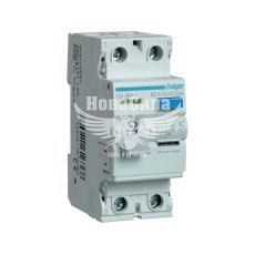 Пристрій захисного відключення Hager 2P 63A 6кА 30mA тип AC (ПЗВ) (CD264J)