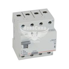 Вимикач диференціального струму LEGRAND RX3 3P+N 25А 30mA AC (ПЗВ) (402062)