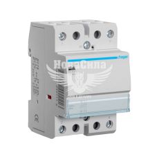 Контактор Hager 63А, 2NO (НВ). 230В 1М (ESC263)