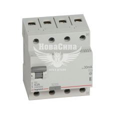 Вимикач диференціального струму LEGRAND RX3 3P+N 63А 30mA AC (ПЗВ) (402064)