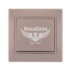 Кнопка дзвінка Lezard Mira крем (701-0303-103)