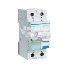 Диференціальний автомат Hager 1P+N C16A 6kA 30mA тип A (ADA966D)