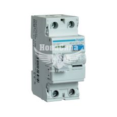 Пристрій захисного відключення Hager 2P 40A 6кА 300mA тип AC (ПЗВ) (CF241J)