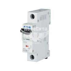 Автоматичний вимикач EATON PL6-C6/1, 1P C6A 6kA 1М (286530)