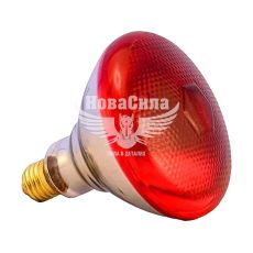 Лампа інфрачервона для обігріву E27 175W 230V (01387)