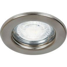 Світильник вбудований Feron DL10  круглий під лампу G5.3 MR16, титан (107)