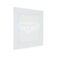 Світильник LED вбудований квадратний Feron AL511 12Вт (170/152 mm) 4000K 720Lm (6112)