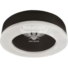 Світильник LED накладний круглий Ardero AL3007-RW 30Вт (320 mm) 5000K 2100Lm чорний (8067)