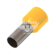 Наконечник втулочный изолированный E.NEXT e.terminal.stand.e1008.yellow 1,0 кв.мм, желтый (s3036016)