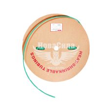 Термоусаджувальна трубка E.NEXT e.termo.stand.roll.12.6.green, 12/6, 100м, зелена (s059029)