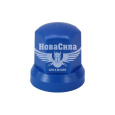 Ковпачок на гайку колеса (33мм.) синій (Plastex) (1477)