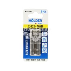 Насадка для викрутки PZ2 50мм. (Molder Tools) 2шт. S2 (біта) (MT7125002)