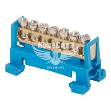 Шина нулевая E.NEXT e.bs.stand.1.7.L 7 отверстий (6+1отв. увеличен) (s025004)