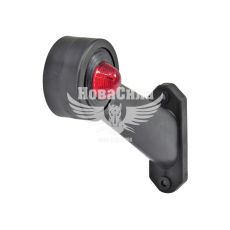Фонарь габаритный рожок (HICO) LED 12-24V косой длинный левый (OBR106L)