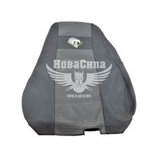 Чохли на сидіння (Saba) RENAULT MAGNUM (сірі) (2007000880027/G)