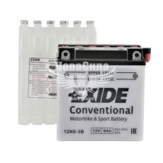 АКБ мото кислотний 12V 9-А/Ч R+ (Exide) (135x75x139) (12N9-3B)