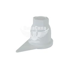 Колпачок на гайку колеса (32мм.) белый (Orko) (с индикатором) (1408)