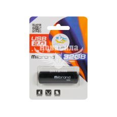 Флешка (USB) 32GB (Mibrand) Grizzly (MI2.0/GR32P3B)