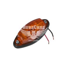 Фонарь габаритный овальный (Gmak) желтый (G02)
