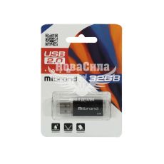 Флешка (USB) 32GB (Mibrand) Cougar Black (MI2.0/CU32P1B)