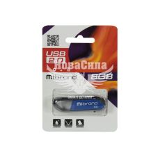 Флешка (USB) 8GB (Mibrand) Aligator Blue (MI2.0/AL8U7U)