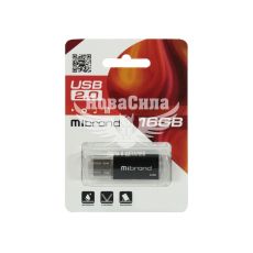 Флешка (USB) 16GB (Mibrand) Cougar Black (MI2.0/CU16P1B)