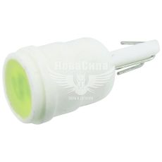 Лампочка без цоколя LED T10_W5W COB біла 1-діод 12V W2.1x9.5d (Solar) (упак.-10шт.) (LC341_P)