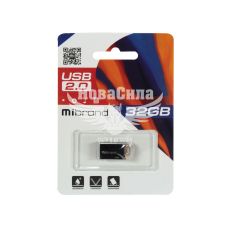 Флешка (USB) 32GB (Mibrand) Hawk Black (MI2.0/HA32M1B)