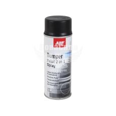 Краска аэрозольная (APP) Bumper Paint Черный мат для пластика структурная 400мл (020811)
