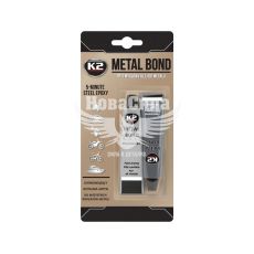 Клей для ремонту металевих виробів (K2) Metal Bond прозорий 56,7г. (B116)